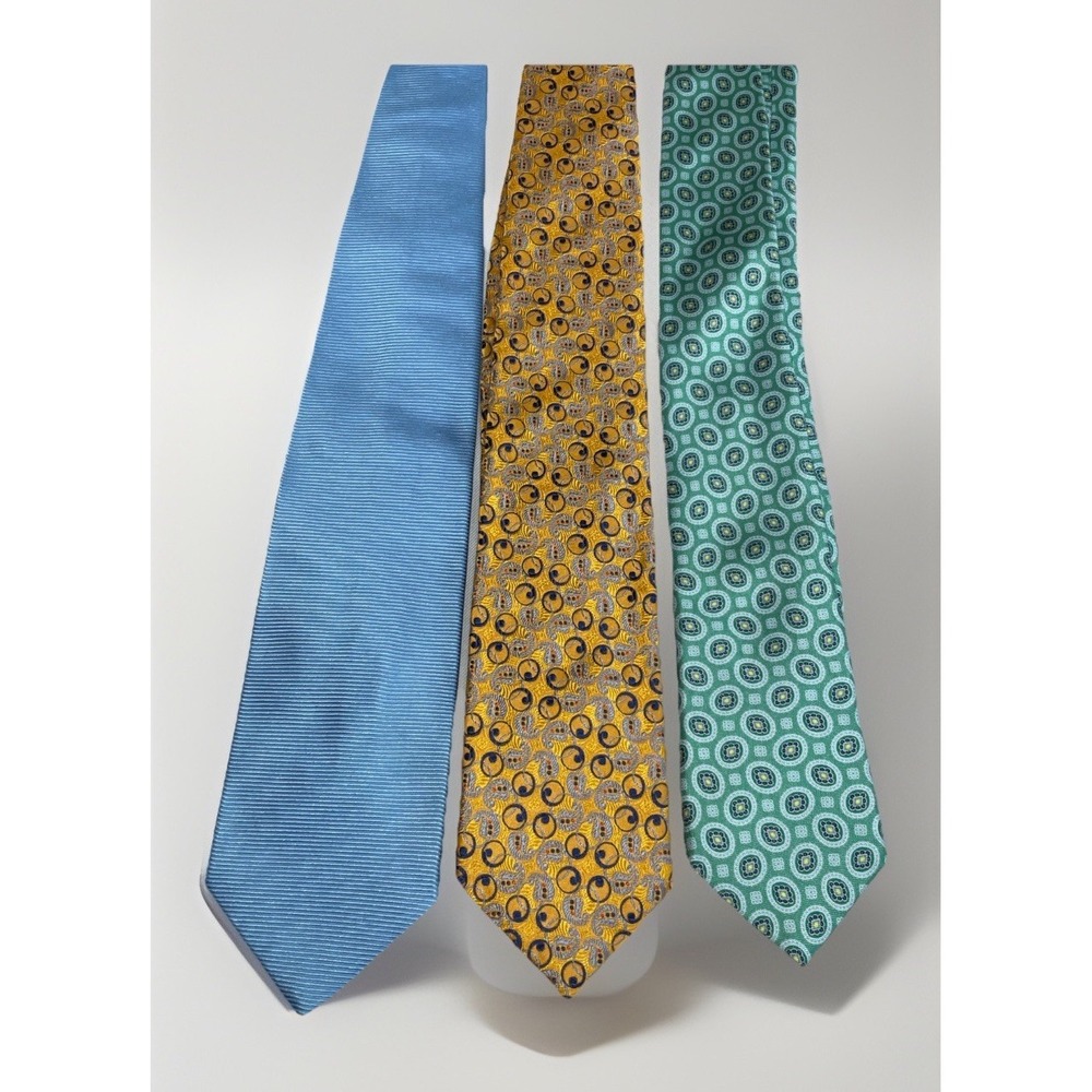 3 Silk Neck Ties  Robert Talbott Nordstrom Jos A Bank